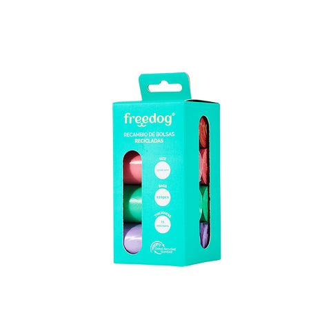 Freedog Bolsas Higiénicas Ecológicas 8x15 para Perros