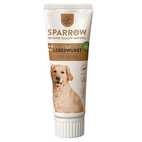 Sparrow Paté de Hígado con Cáñamo para perros