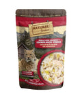 Natural Greatness pouch pollo con salmón y espárragos verdes para gatos 70g