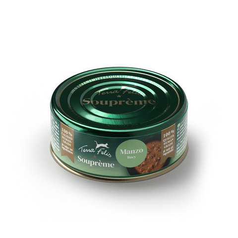 Terra Felis Soupreme Sopa de Buey para Gato 70g