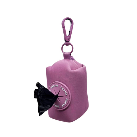 Dukier Porta Bolsas Mauve para Perro