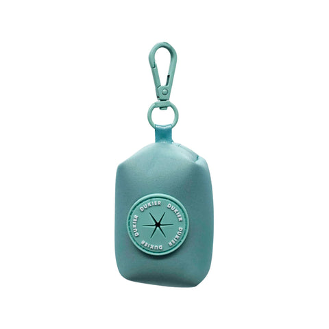 Dukier Porta Bolsas Turquoise para Perro