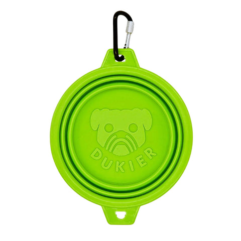 Dukier Bebedero Plegable Green para Perro