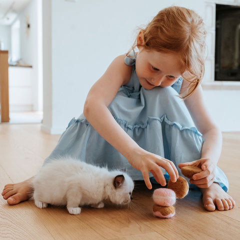 Hunter Mystery Bakery Toy, juguete sorpresa de fieltro para gatos – imagen 4/11