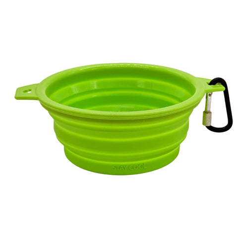 Dukier Bebedero Plegable Green para Perro