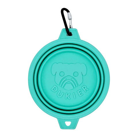 Dukier Bebedero Plegable Mint para Perro