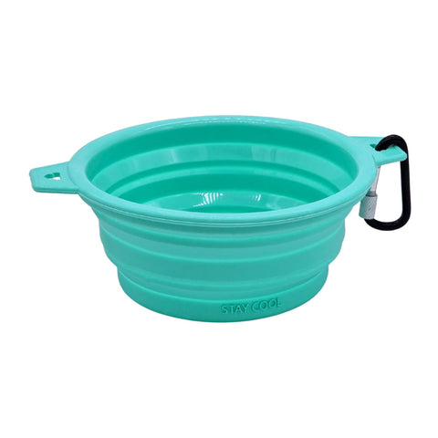 Dukier Bebedero Plegable Mint para Perro
