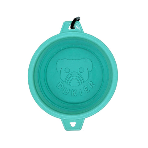 Dukier Bebedero Plegable Mint para Perro