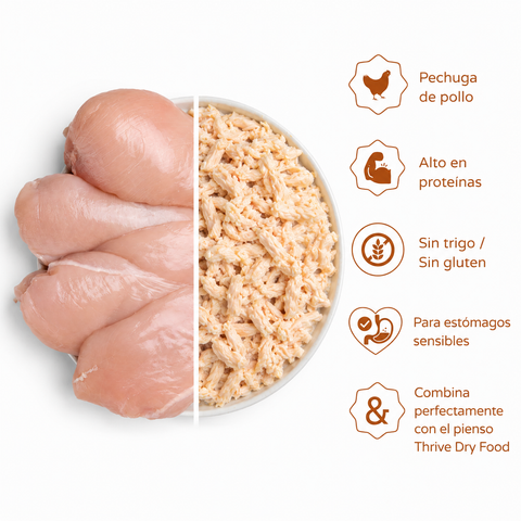 Thrive Pechuga de Pollo para Gatos 75g
