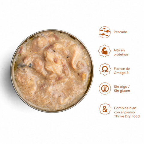 Thrive Sardina y Caballa para Gatos 75g