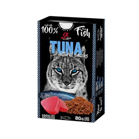 AlphaSpirit Cat Natural Snacks Atún 80g