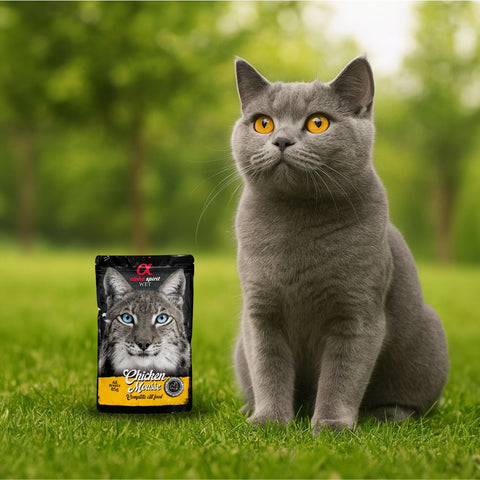 AlphaSpirit Cat Pouch Mousse de Pollo 85g