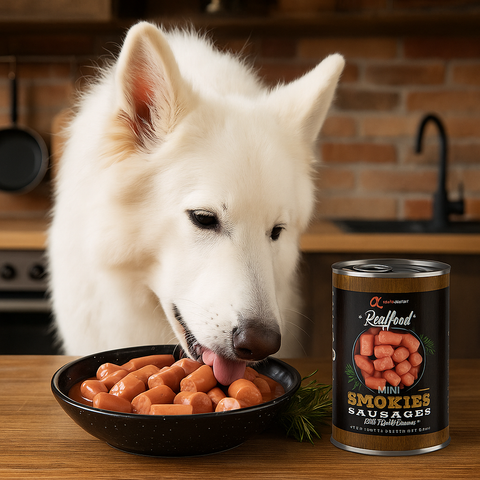 AlphaSpirit Dog Mini Smokies Sausages 400g