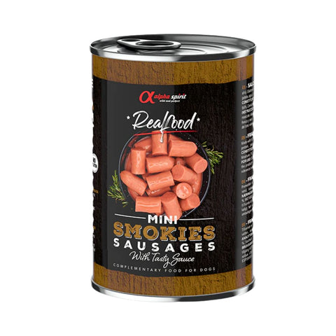 AlphaSpirit Dog Mini Smokies Sausages 400g