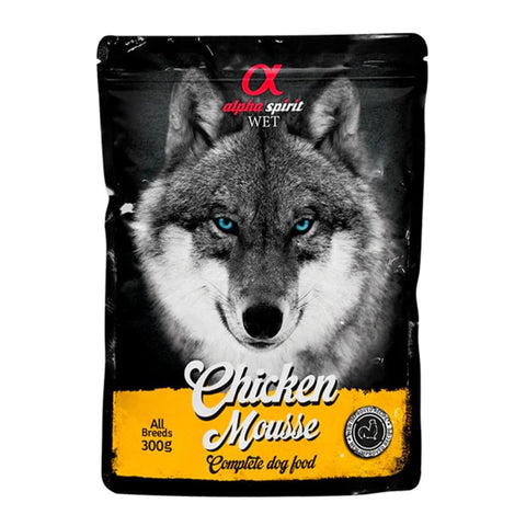 AlphaSpirit Dog Pouch Mousse de Pollo