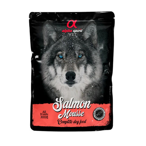 AlphaSpirit Dog Pouch Mousse de Salmón