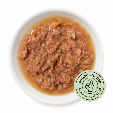 Cat Láminas de Atún y Jamón en Salsa 70g