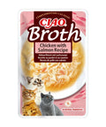 Churu Cat Broth Caldo Pollo con Salmon en LOBITOS