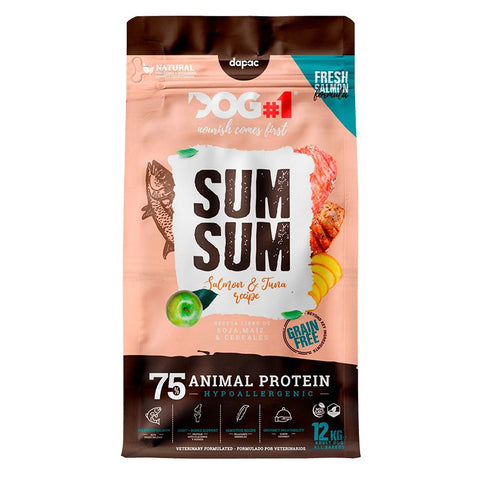 Dapac Sum Sum de Salmón y Atún para Perros
