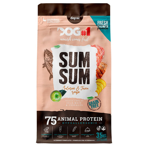 Dapac Sum Sum de Salmón y Atún para Perros