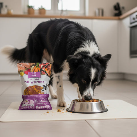 Dieta Yum COOKED Menú de Pollo y Ternera 500g