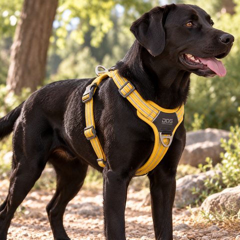 DogCopenhagen Arnés Walk Air™ V3 Amarillo – imagen 2