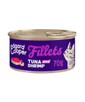 Edgard & Cooper Cat Fillets Atún con Gambas 70g LOBITOS