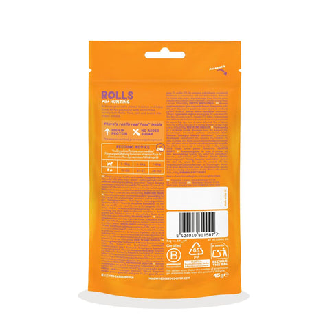 Edgard & Cooper Cat Rolls - Pollo y Pavo 45g