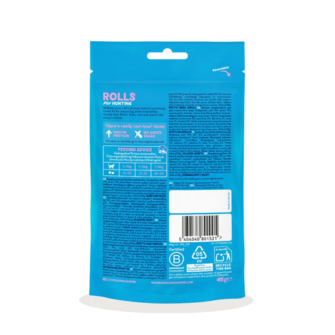 Edgard & Cooper Cat Rolls - Salmón y Pollo 45g