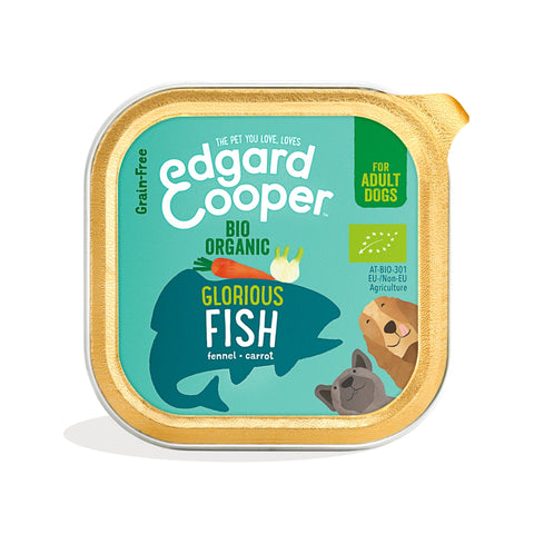 Edgard & Cooper Dog tarrina BIO Pescado