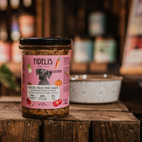 Fidelis Menú Cocido de Cerdo - Frasco 400g