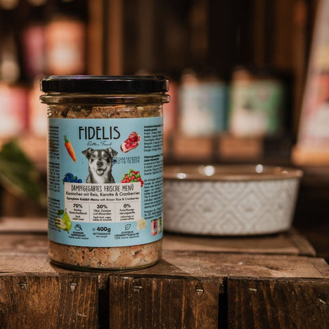 Fidelis Menú Cocido de Conejo - Frasco 400g