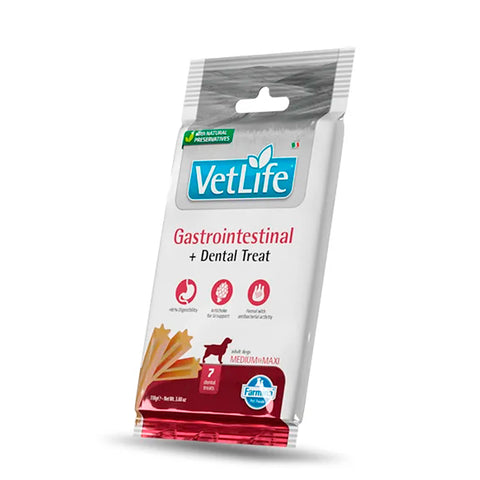 Farmina Dog VetLife Gastrointestinal Dental Treat Med/Maxi 110g