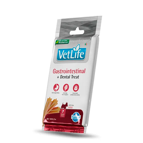 Farmina Dog VetLife Gastrointestinal Dental Treat Mini 60g