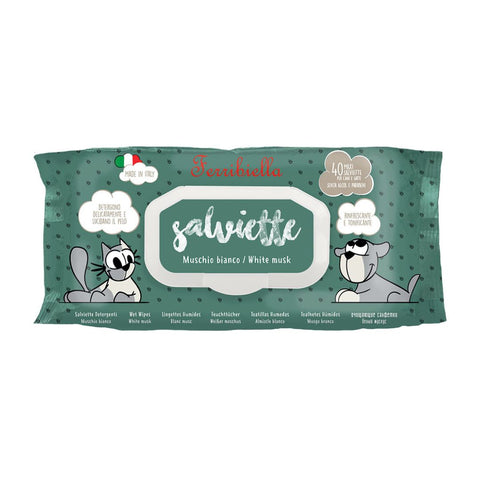 Ferribiella Toallitas Musgo Blanco (40x)