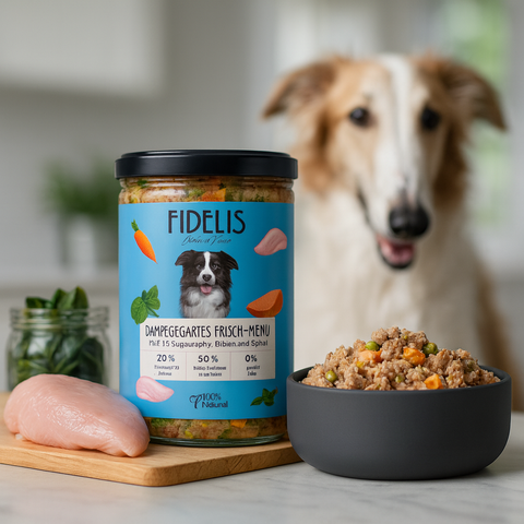 Fidelis Menú Cocido de Pavo - Frasco 400g