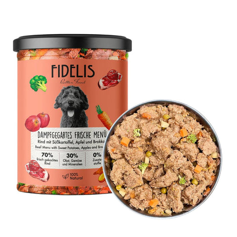 Fidelis Menú Cocido de Ternera - Frasco 400g