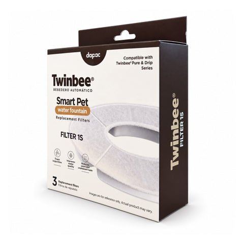 Twinbee Filtros de Recambio para Fuente PureDrip (3 uds)