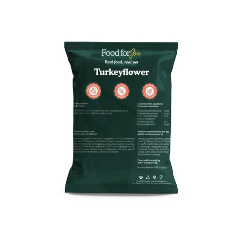 Food for Joe - Cat - Menú de Pavo "Turkeyflower" 200g