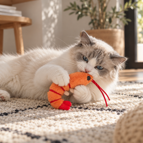 Freecat Juguete Peluche Gambita con Catnip para Gatos – imagen 2