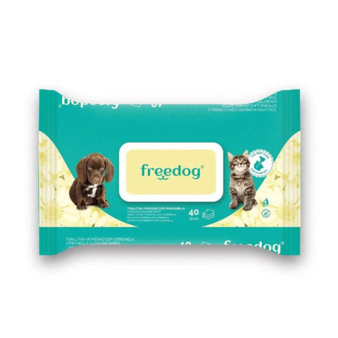 Freedog Toallitas de Manzanilla