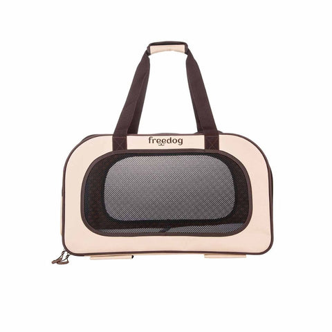 Freedog Trolley Travel Tails Crema y Chocolate
