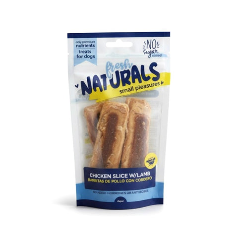 Fresh Naturals Barritas de Pollo con Cordero 100g