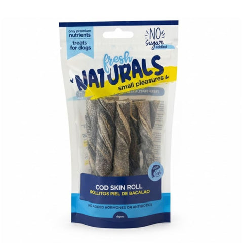 Fresh Naturals Rollitos de Piel de Bacalao 55g