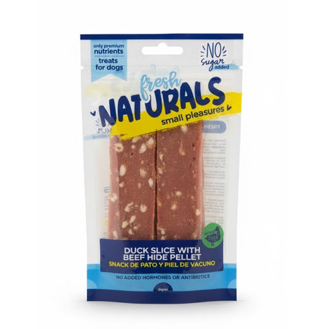 Fresh Naturals Snack de Pato y Piel de Vacuno 100g