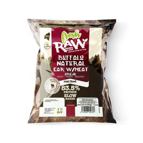 Fresh Raw Orejas de Búfalo 300g (5 pzs)