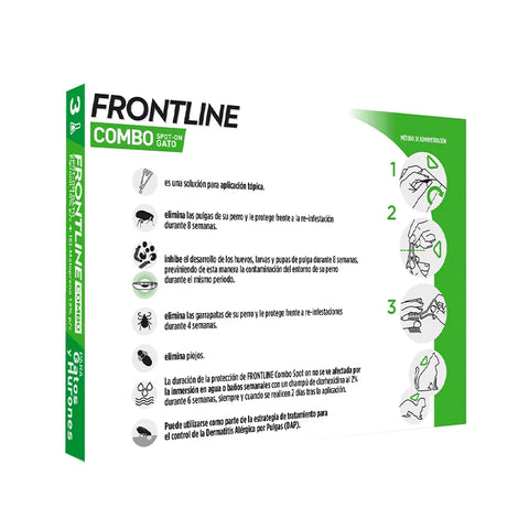 Frontline Combo Gato (3 pipetas)