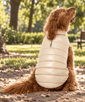 FuzzYard East Harlem Puffer Tan Chaqueta Acolchada para Perro – imagen 2