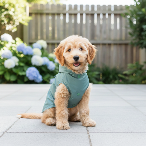 FuzzYard LIFE Raincoat Myrtle Green