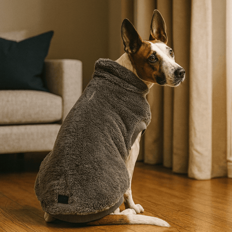 FuzzYard Sweater - Turtle Teddy 25 - Gunmetal Grey